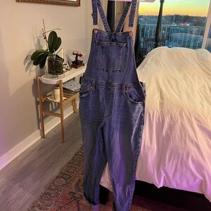 Women's size 10/30R universal thread Blue Denim Overalls